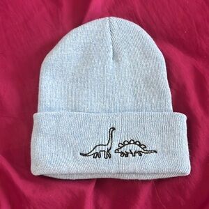 Shein baby blue woth dinosaurs beanie